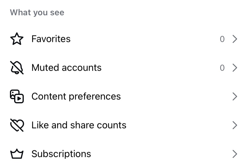What you see tab on Instagram